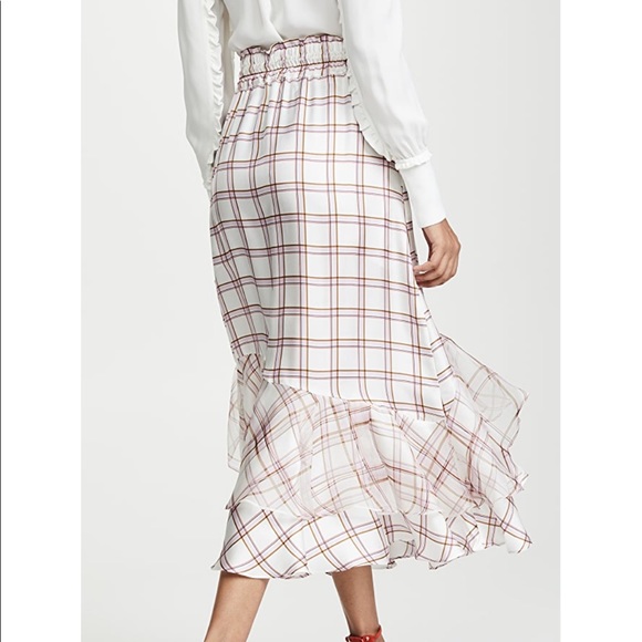 Lee Mathews Holly Ruffle Skirt - Picture 3 of 14